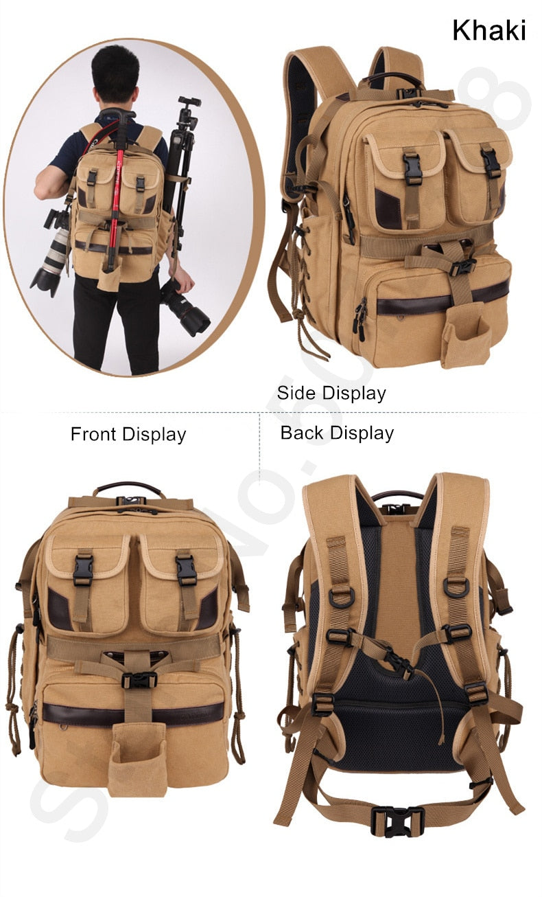 Professional Canvas Backpack